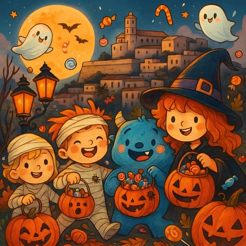 Festes de Halloween y Tots Sants (Todos los Santos) 2025, Eivissa (Ibiza) en Ibiza