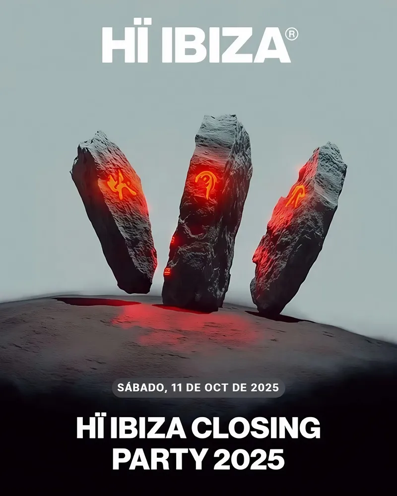 Fiestas Hi Ibiza Octubre 2025: HÏ IBIZA CLOSING PARTY 2025