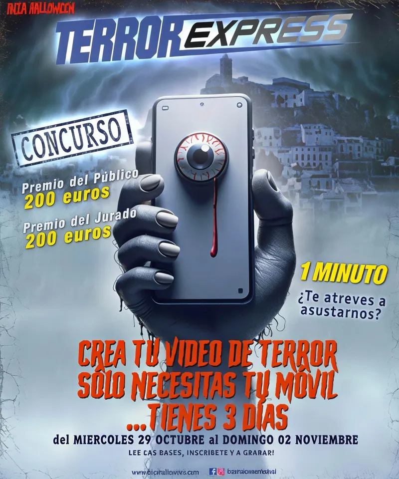 II Ibiza Halloween Festival Cine de Terror y Fantasía 2025: TERROR EXPRESS