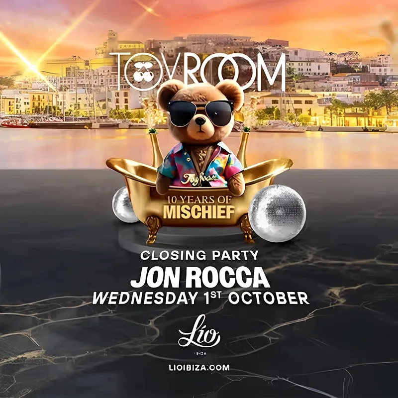 Lío Ibiza: Toy Room Closing Party