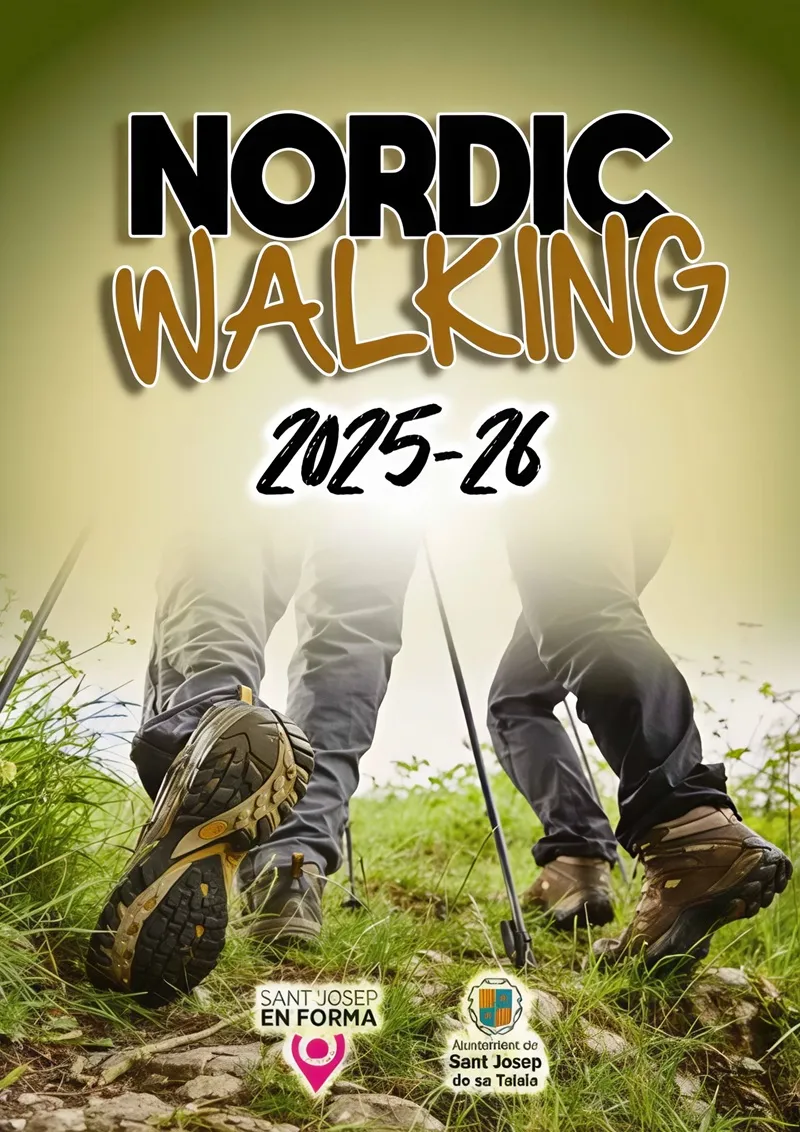 Nordic Walking Sant Josep de sa Talaia 2025 -2026, Ibiza (Eivissa)