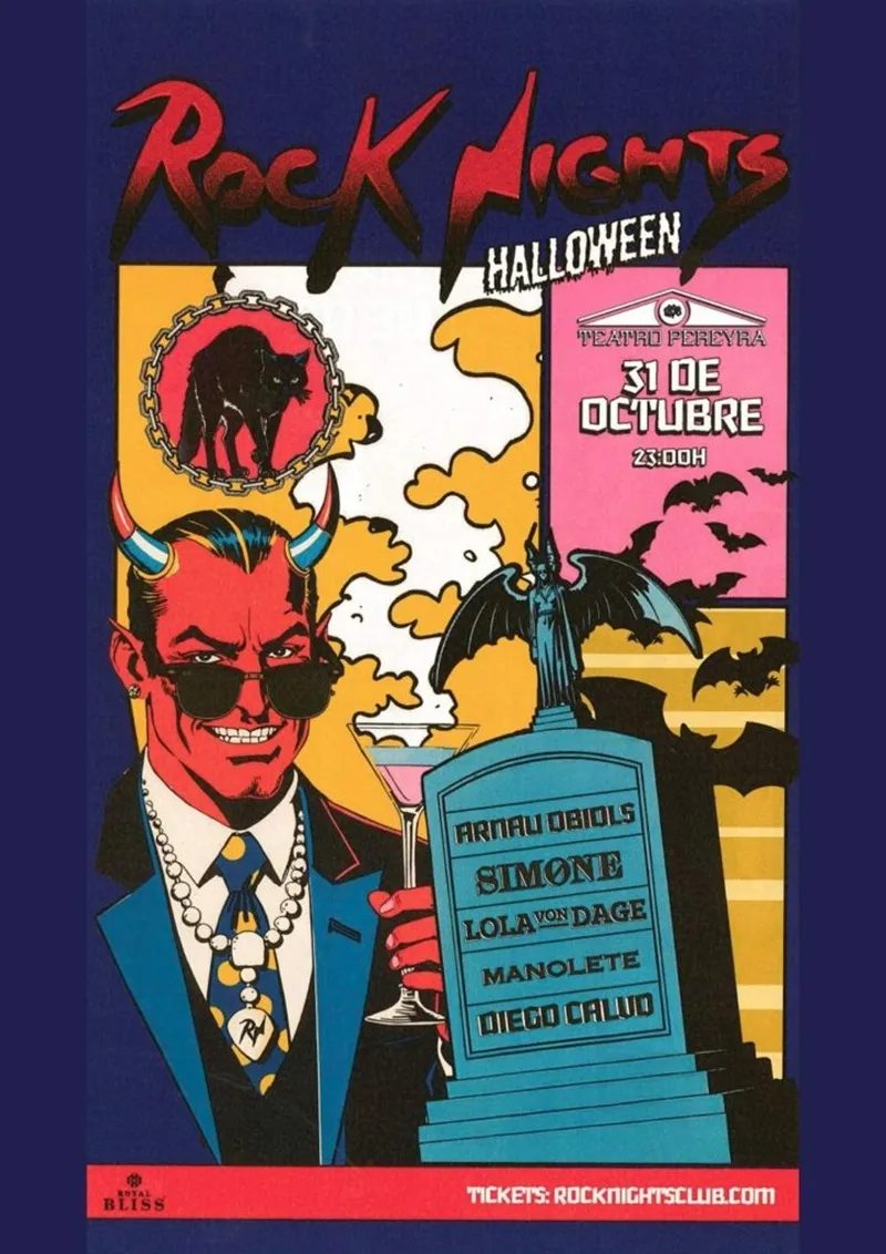 Teatro Pereyra Ibiza Octubre 2025: Rock Nights - Halloween