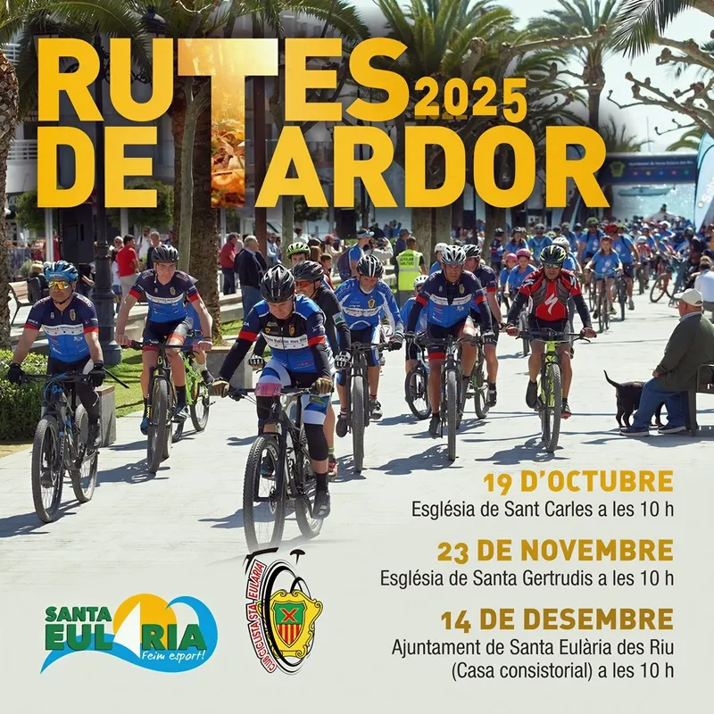 Rutes de Tardor 2025, Ciclisme Santa Eulària des Riu, Eivissa - Rutas de Otoño 2025, Ciclismo Santa Eulalia, Ibiza (Eivissa)