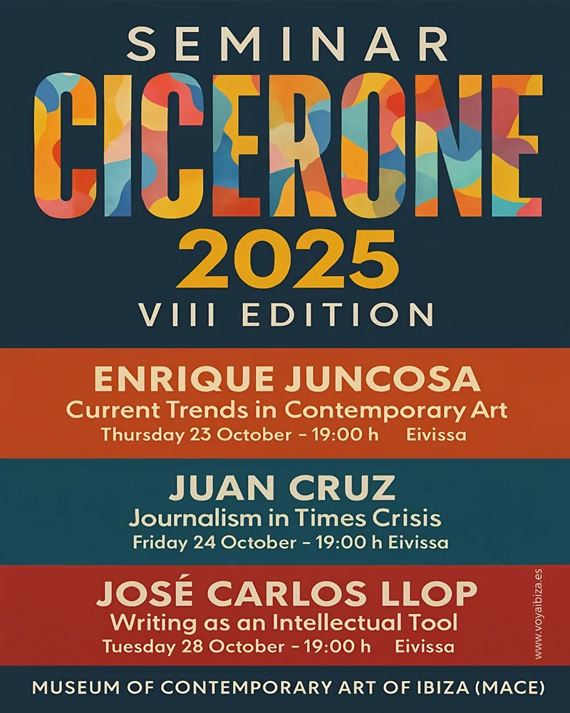 SEMINAR CICERONE 2025. Museum of Contemporary Art of Ibiza (MACE). Eivissa VIII Edition