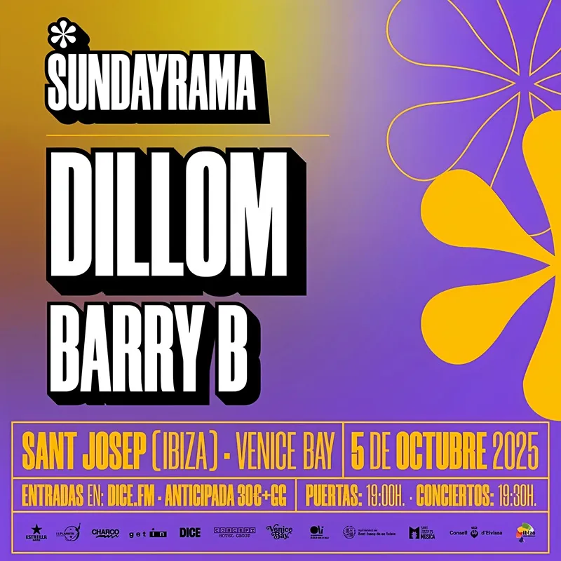 Sundayrama en el V Edición de Sonorama Goes To Ibiza. Sant Josep de sa Talaia, Ibiza (Eivissa)