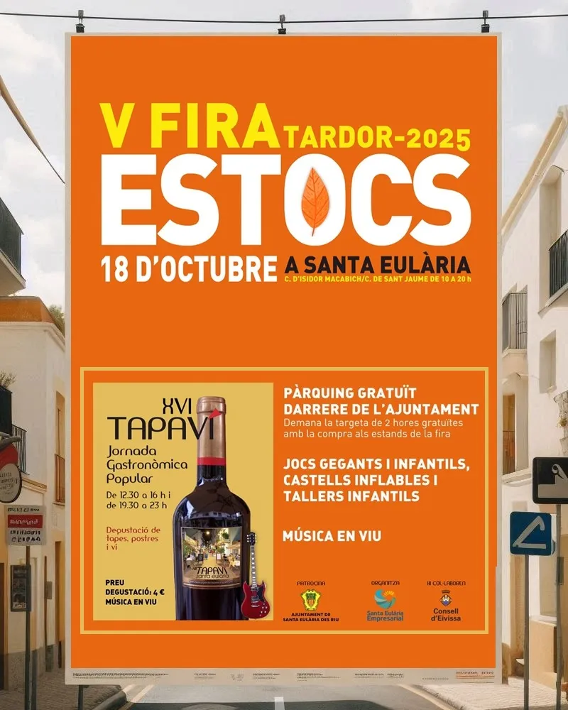 Tapaví 2025 XVI Tapaví 2025, Santa Eulària des Riu, Eivissa (Ibiza)