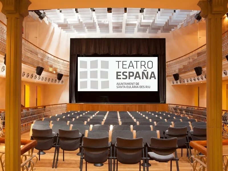 Teatre Espanya de Santa Eulària, Eivissa - Teatro España de Santa Eulalia, Ibiza