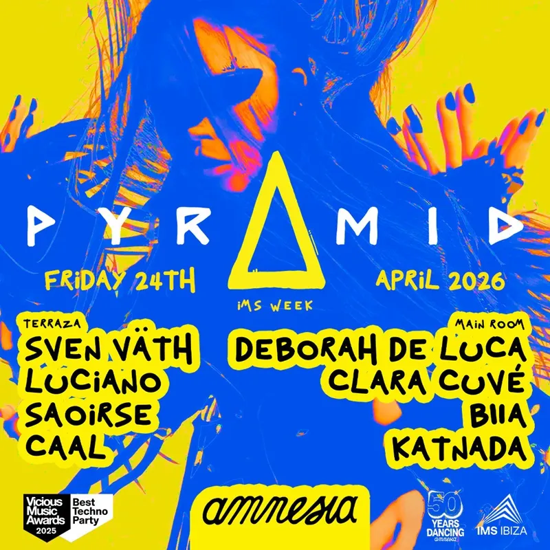 Pyramid IMS 2026 en Amnesia Ibiza