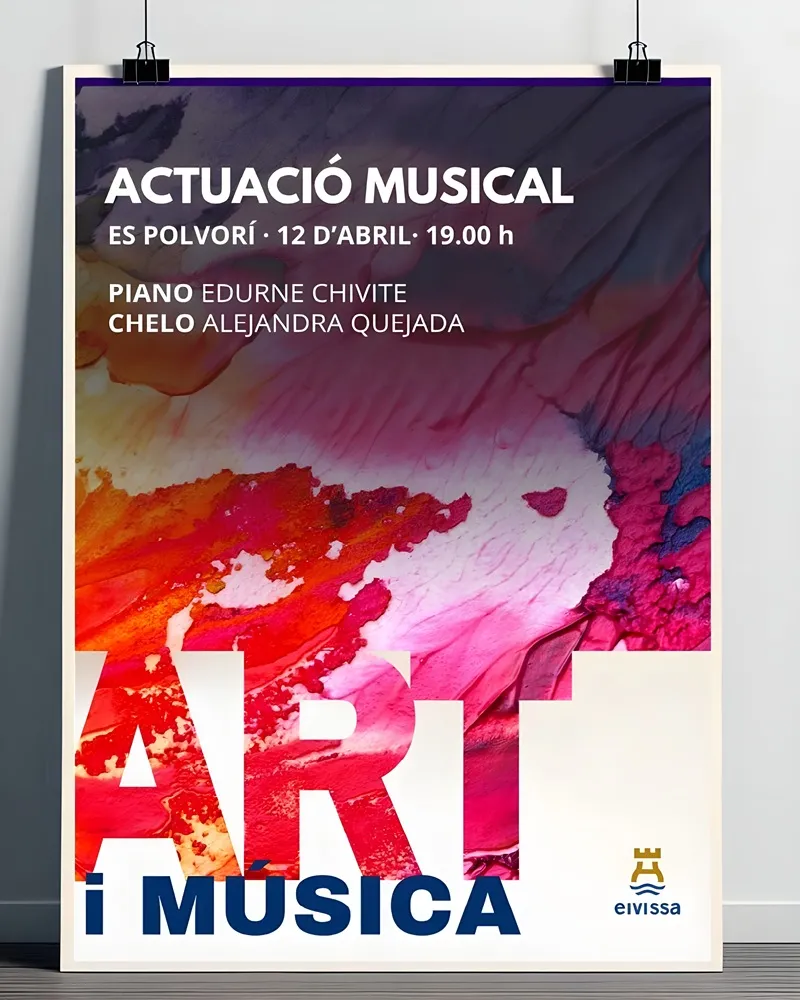 Concert de piano i violoncel a Es Polvorí (Dalt Vila, Eivissa) · Cicle 'Art i Música'