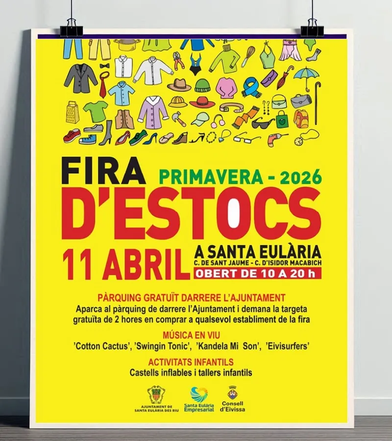 Fira d’Estocs de Primavera a Santa Eulària, XVII Edició, Eivissa