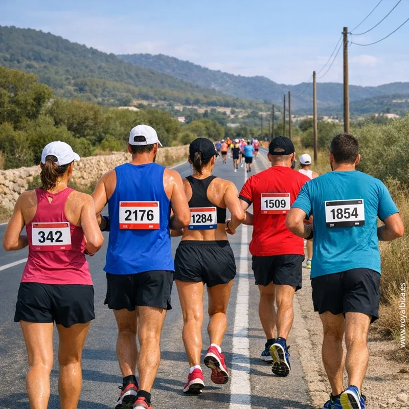 Santa Eulària Ibiza Marathon 2026, IX Edición: Corredores