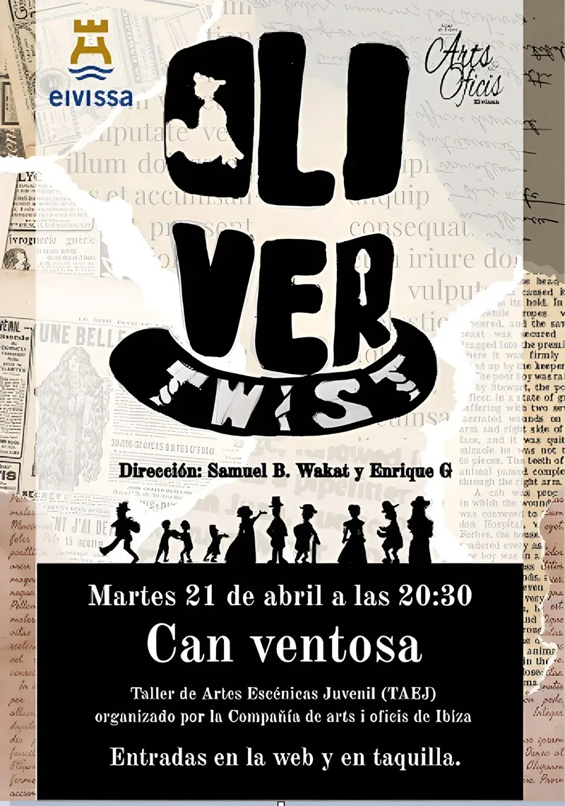 Oliver Twist a Can Ventosa, Teatre a Eivissa 2026