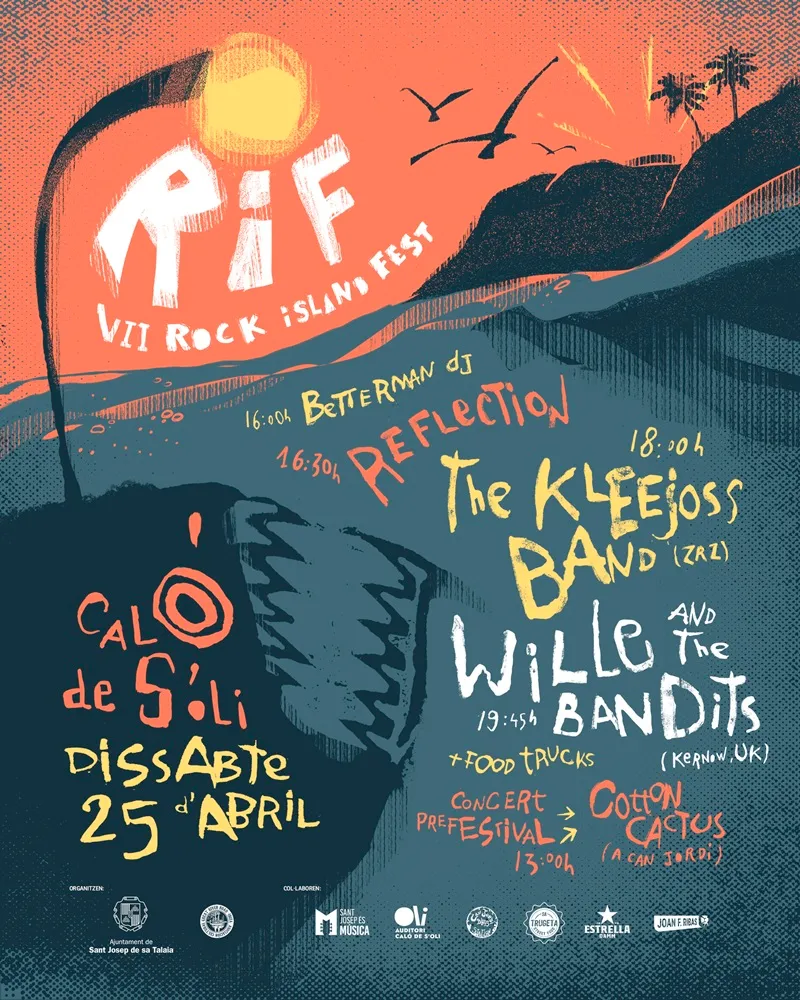 VII Rock Island Festival 2026 (RIF), Sant Josep de sa Talaia (Ibiza / Eivissa)