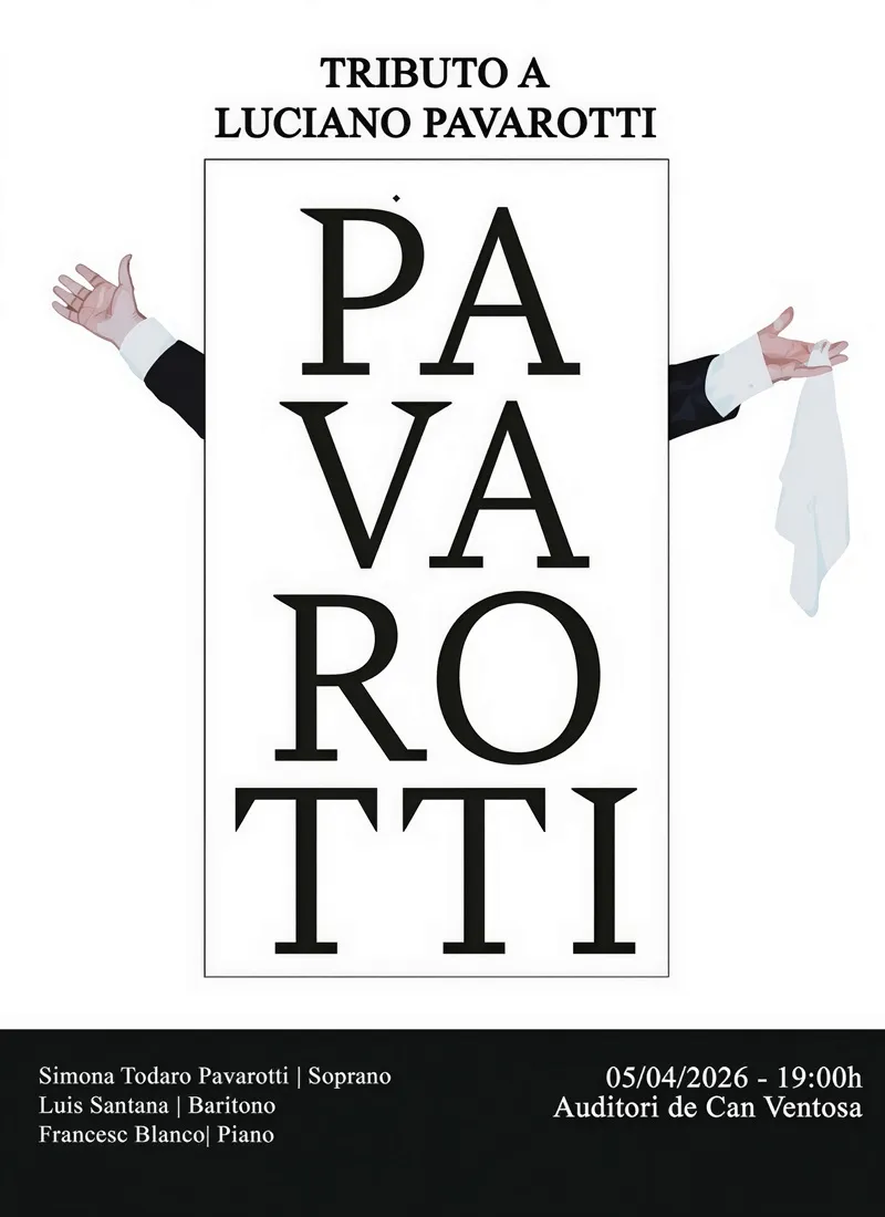 Tribut a Luciano Pavarotti: Concert a Can Ventosa 2026, Eivissa