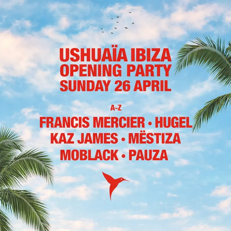 Opening Party 2026 en Ushuaïa Ibiza