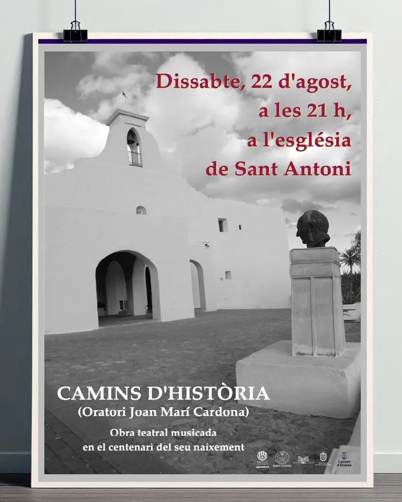 Camins d’història. Oratori Joan Marí Cardona. Sant Antoni 2026, Eivissa