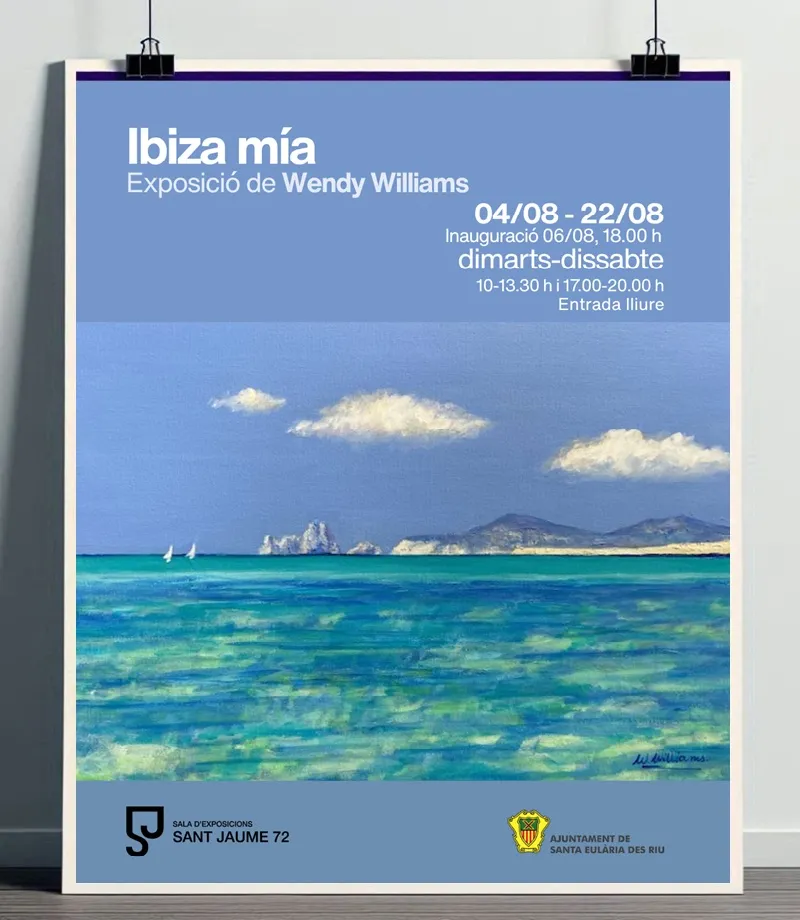 Exposició de Wendy Williams 'Ibiza mía' a Santa Eulària 2026, Eivissa