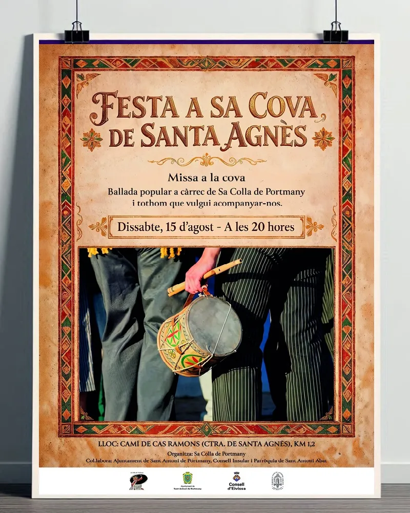 Festes a la Cova de Santa Agnès 2026 (Sant Antoni de Portmany), Eivissa