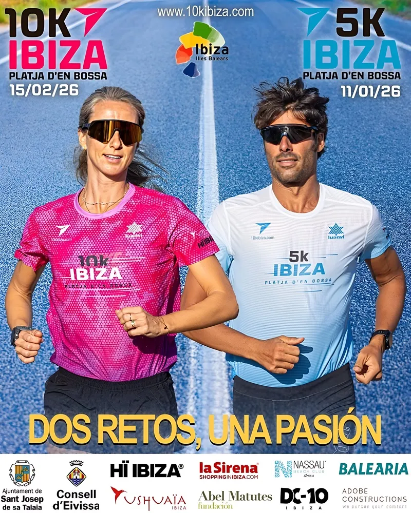 10K y 5k Ibiza 2026 en Platja d'en Bossa, Sant Josep (San José), Eivissa (Ibiza)