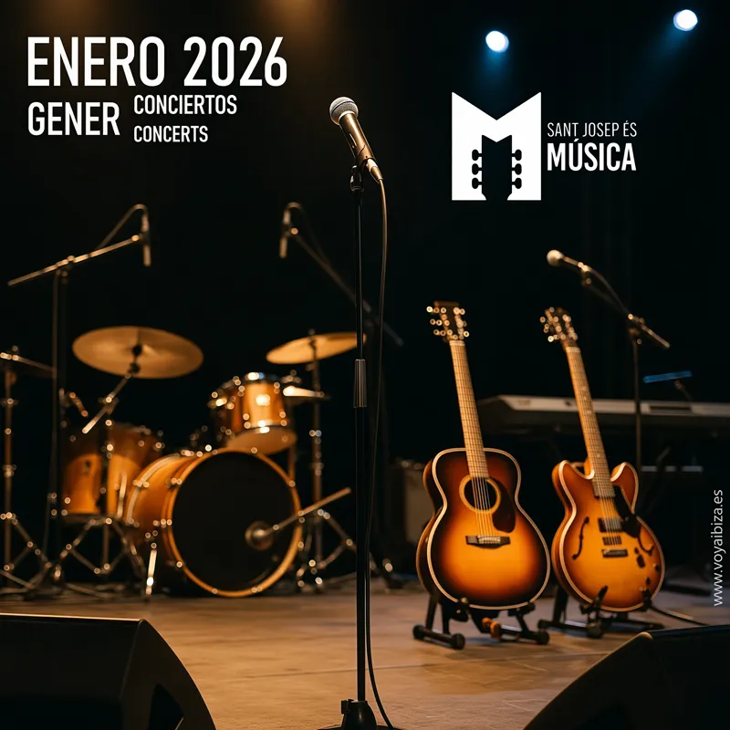 Concerts Sant Josep Gener 2025, Eivissa (Ibiza). Sant Josep és Música
