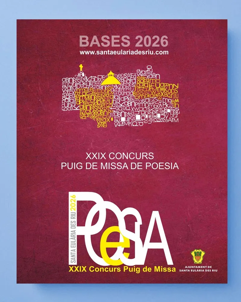XXIX Concurs de Poesia Puig de Missa 2026, Santa Eulària des Riu (Eivissa)