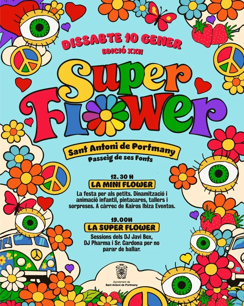 XXII Super Flower de Sant Antoni 2026, Eivissa - Festes Patronals de Sant Antoni de Portmany