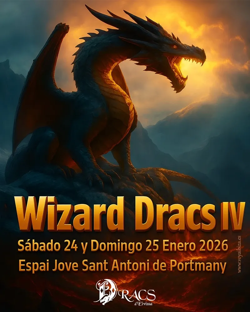 WizarDracs IV, Enero 2026 en San Antonio, Ibiza - Dracs d’Eivissa