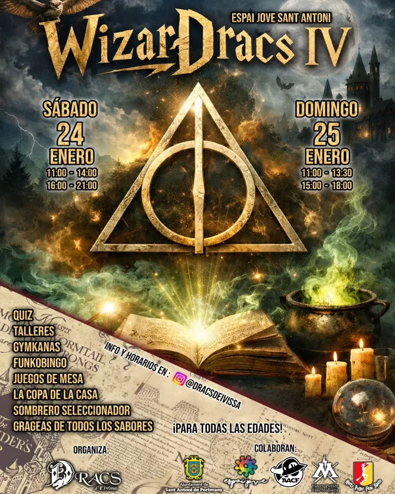 WizarDracs IV 2026 - Sant Antoni de Poertmany, Ibiza - Dracs d’Eivissa