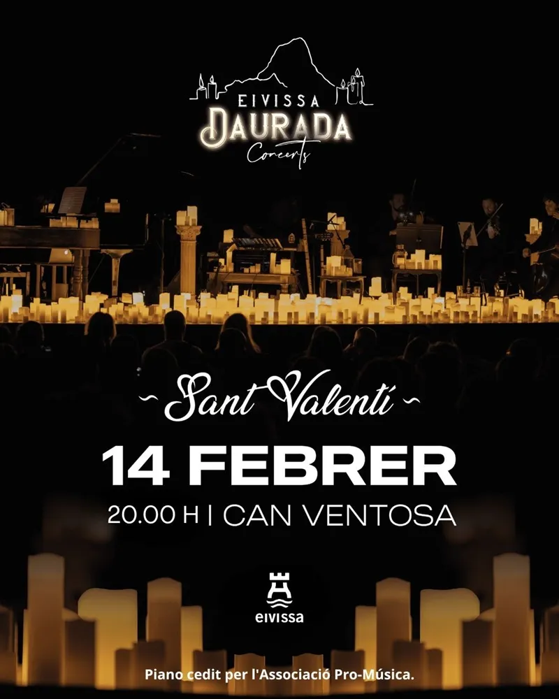 Concert de Sant Valentí d'Eivissa Daurada a Can Ventosa, Eivissa 2026