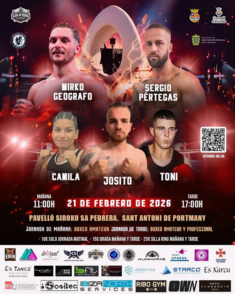 Diada de Boxeo Eivissa 2026 en Sant Antoni de Portmany, Ibiza - Diada de Boxa