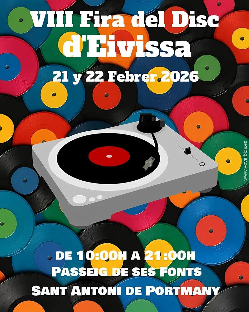 VIII Fira del Disc d'Eivissa 2026, Sant Antoni