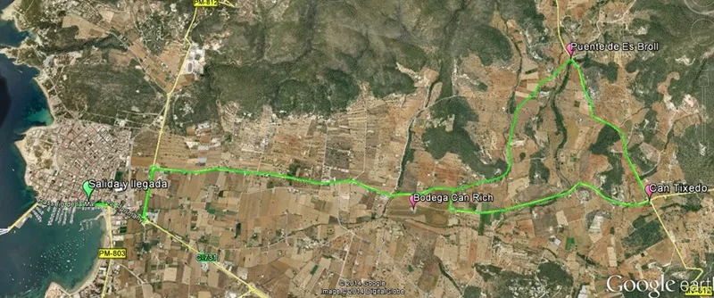 XXII Marcha Cicloturista des Porquet 2026, Sant Antoni de Portmany, Ibiza (Eivissa): RECORRIDO