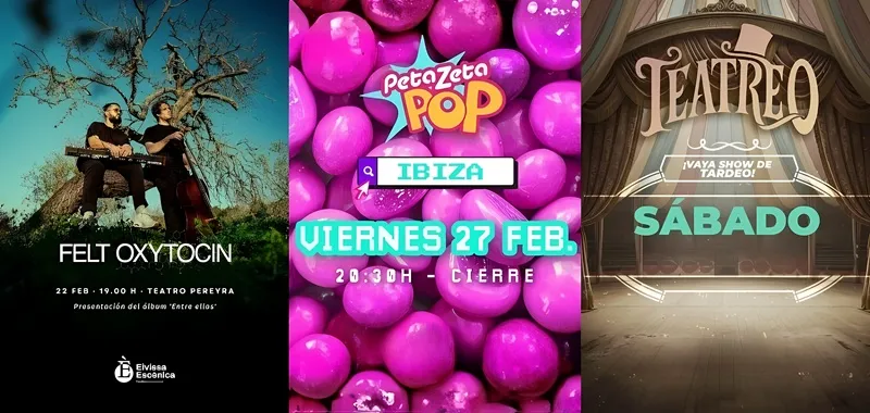 Teatro Pereyra Ibiza - Febrero 2026 - Teatre Pereira Eivissa: EVENTOS 04
