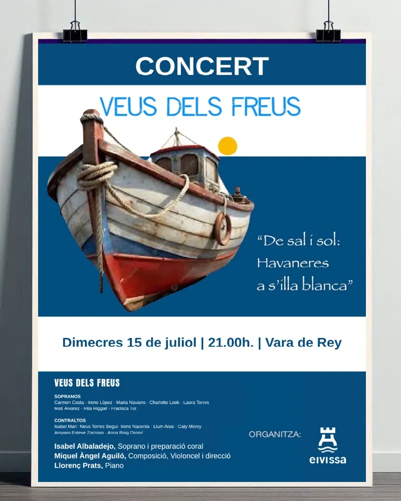 Concert ‘Veus dels Freus’ 2026: Havaneres a Vara de Rey, Eivissa