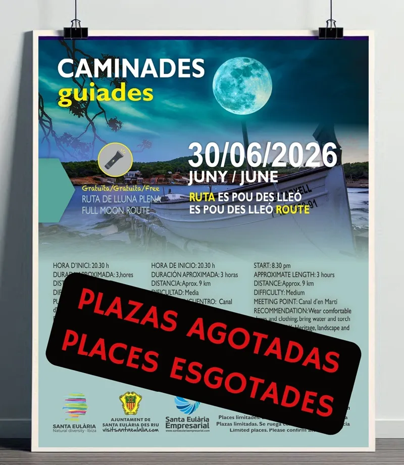 Caminada Guiada 2026: Ruta Es Pou des Lleó, Santa Eulària des Riu, Eivissa
