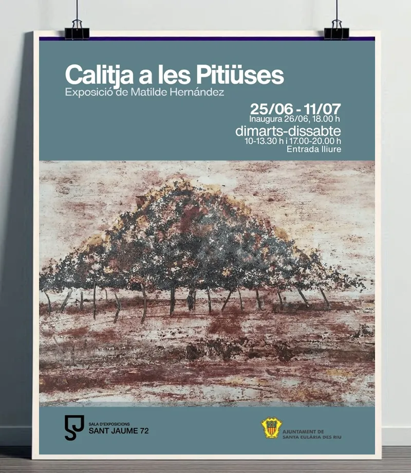 Exposició de Matilde Hernández: Calitja a les Pitiüses – Santa Eulària 2026 – Eivissa