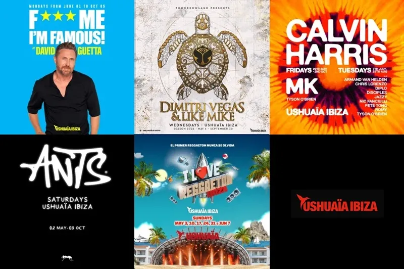 Fiestas Ushuaïa Ibiza JUNIO 2026 (I)