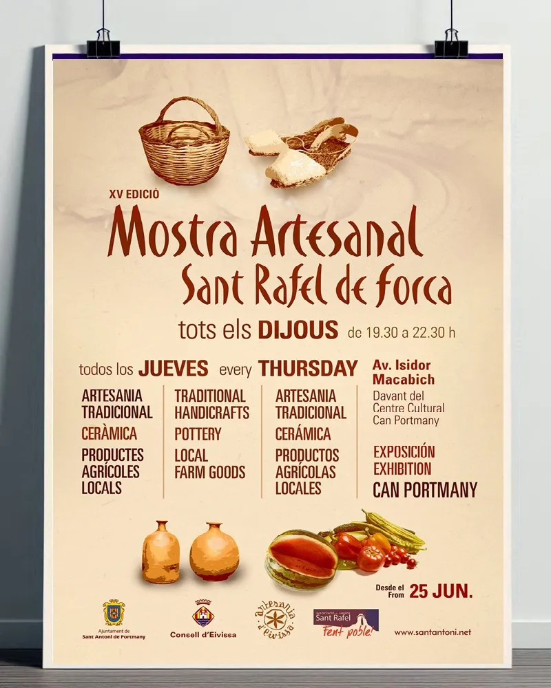 Mostra Artesanal de Sant Rafel 2026 XV Edició (Sant Antoni), Eivissa