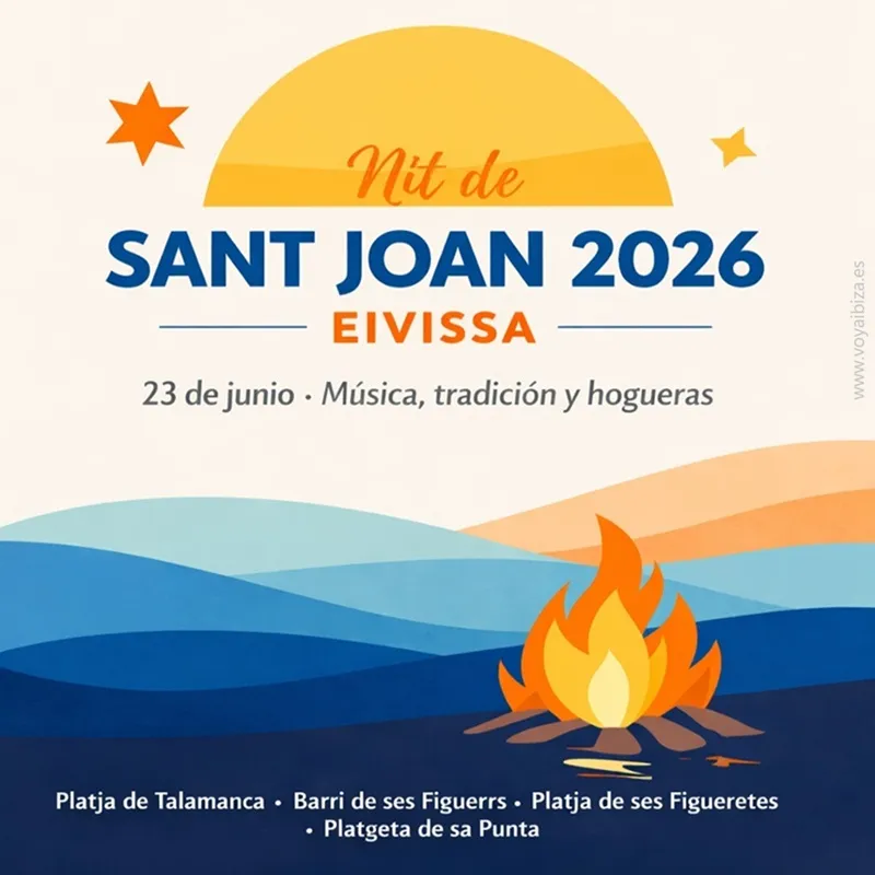 Fiesta de la Noche de San Juan 2026 en Ibiza ciudad