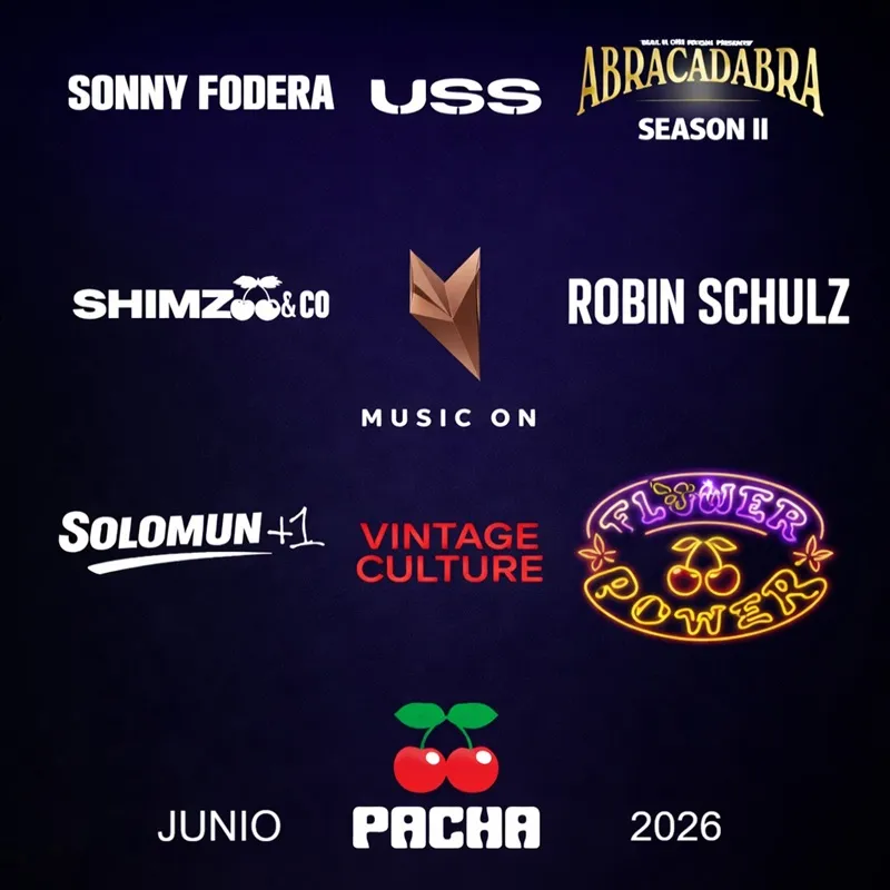 Pacha Ibiza Fiestas Junio 2026 (I)