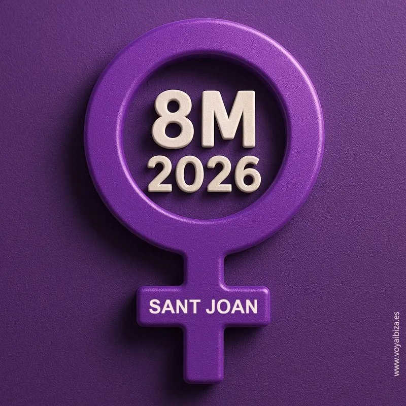 Día Internacional de la Mujer 2026: 8M - San Juan (Sant Joan de Labritja), Ibiza (Eivissa)