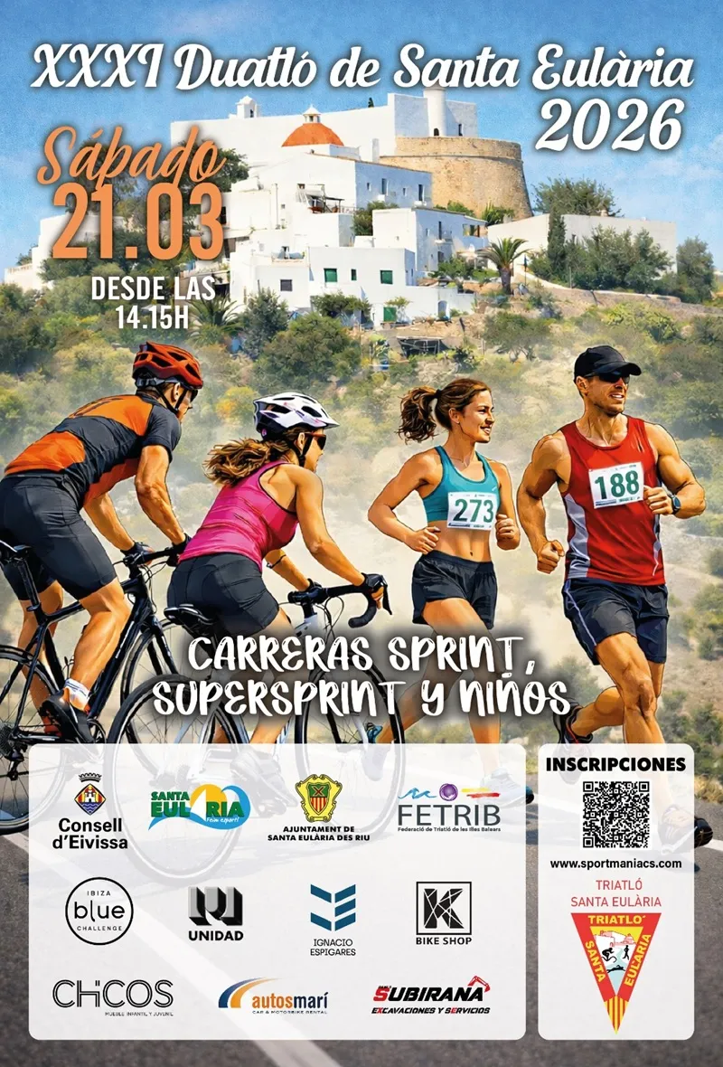 XXXI Duatló de Santa Eulària, Eivissa 2026