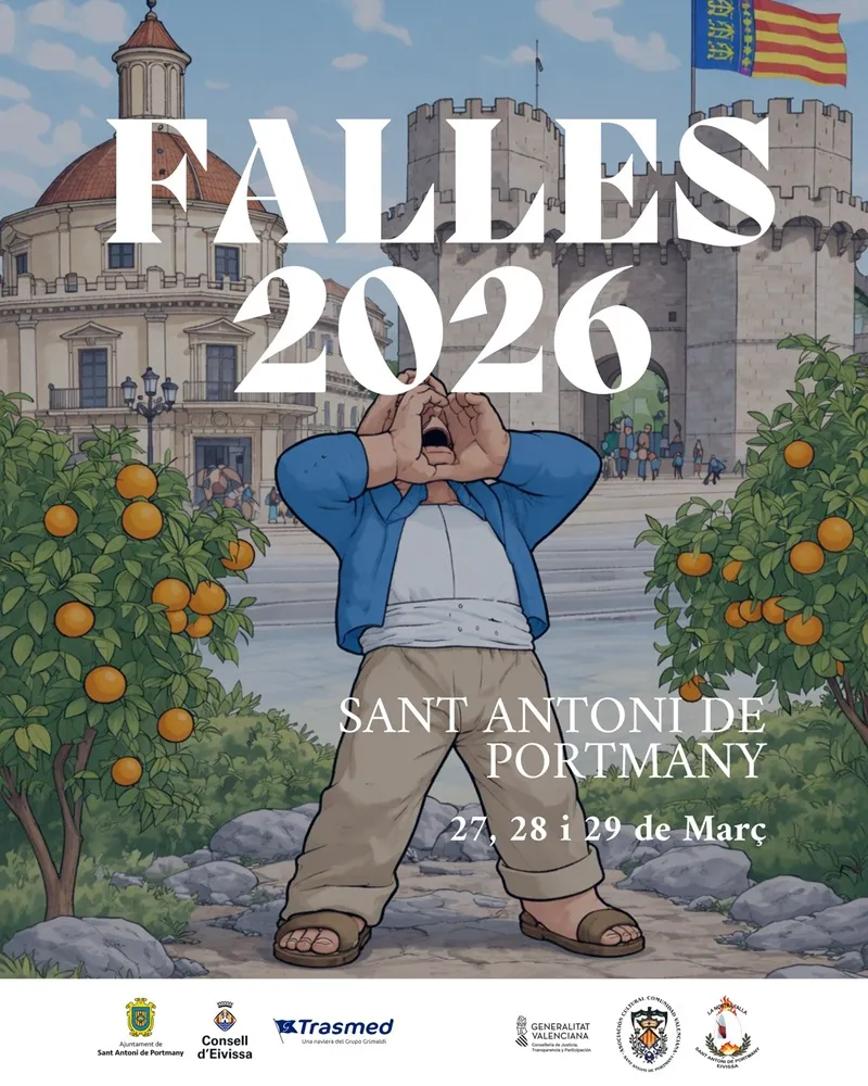 Falles 2026 Sant Antoni de Portmany, Eivissa