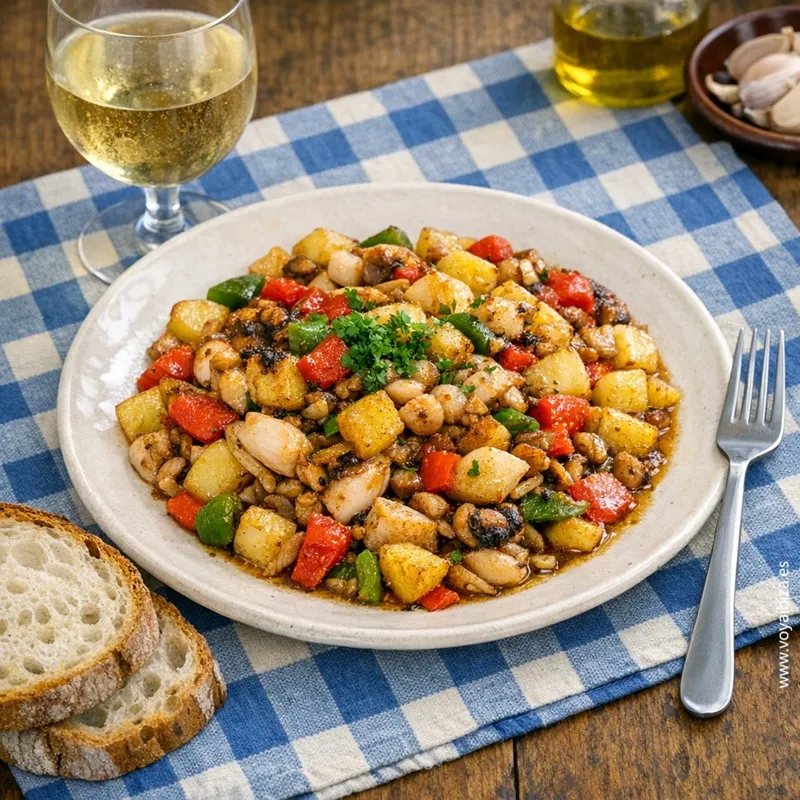 VI Feria de la Sepia 2026, San Juan (Ibiza): Plato de Frit de Sèpia