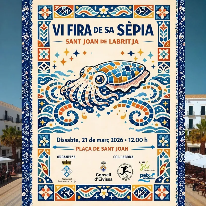 VI Fira de sa Sèpia 2026, Sant Joan de Labritja (Eivissa)