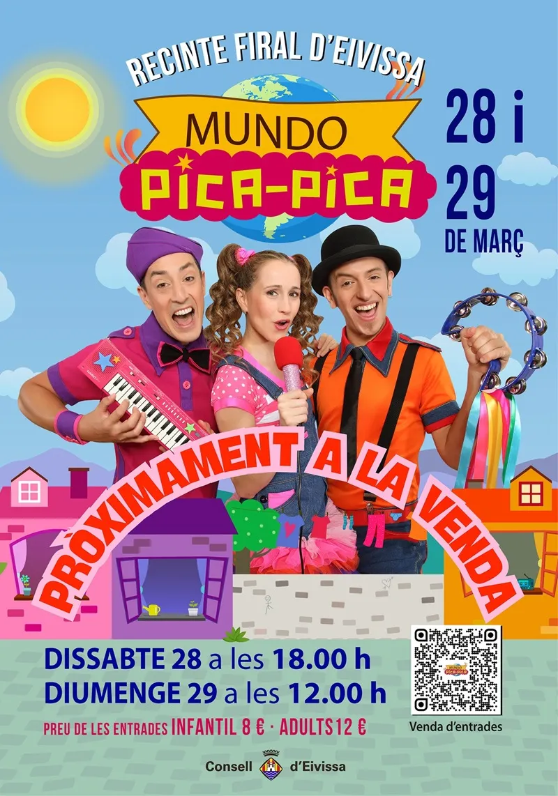 Món Pica-Pica Eivissa 2026: Espectacle Infantil i Familiar al Recinte Firal