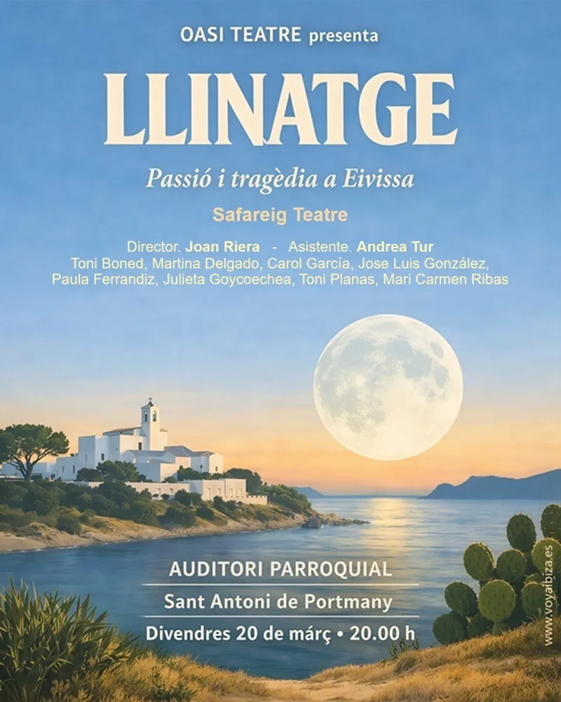 'Llinatge' de Safareig Teatre a l’Auditori Parroquial de Sant Antoni, Eivissa 2026