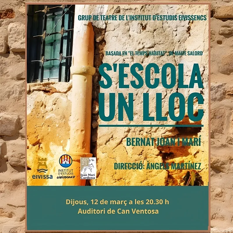 Teatre a Can Ventosa Eivissa 2026: s'Escola un lloc
