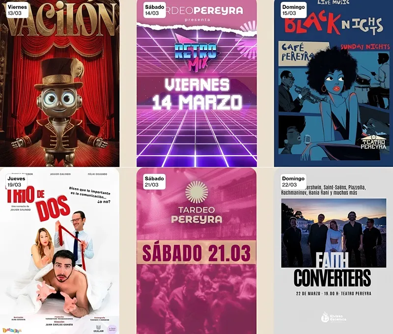 Teatro Pereyra Ibiza - Marzo 2026 - Teatre Pereira Eivissa: EVENTOS 01