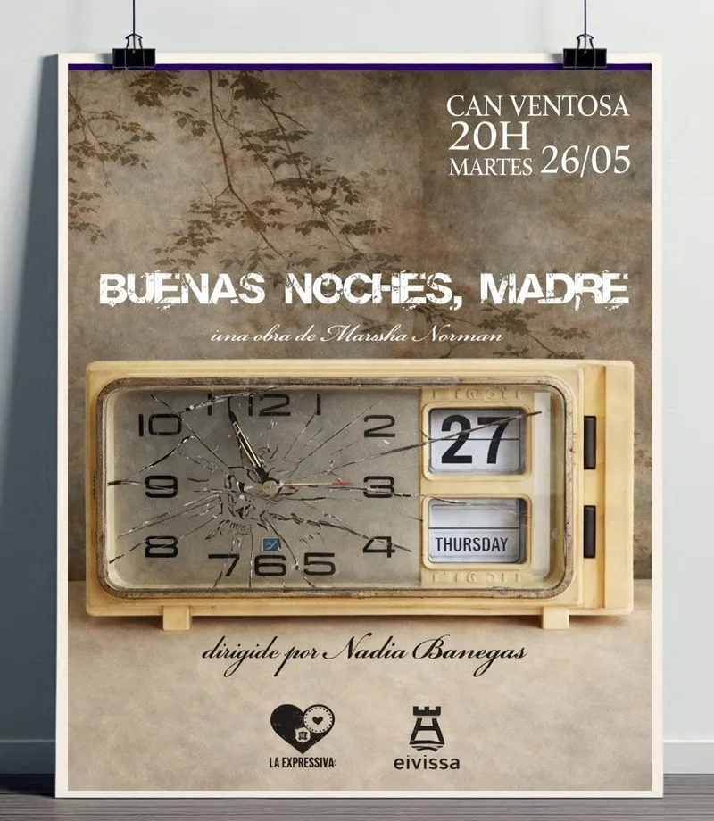 Teatre a Can Ventosa, Eivissa 2026: 'Buenas noches, madre' de Marsha Norman